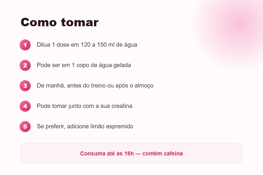 Como tomar o Slim Effect