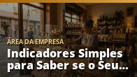 Indicadores Simples para Saber se o Seu Negócio Vai Bem: o guia completo