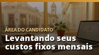 Levantando seus custos fixos mensais