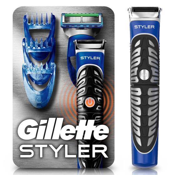Barbeador Elétrico Gillette Styler Seco e Molhado - 3 em 1