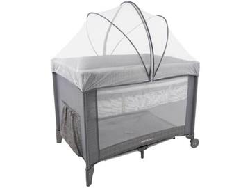 Berço Portátil Cosco Kids Nanny 2 Níveis Cinza