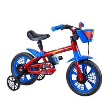 Bicicleta Infantil Aro 12 Nathor Homem-Aranha