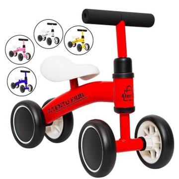 Bicicleta Infantil de Equilíbrio 4 Rodas