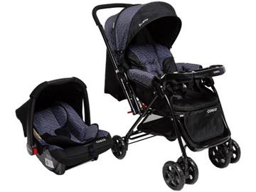 Carrinho de Bebê Cosco Kids Travel System Reverse