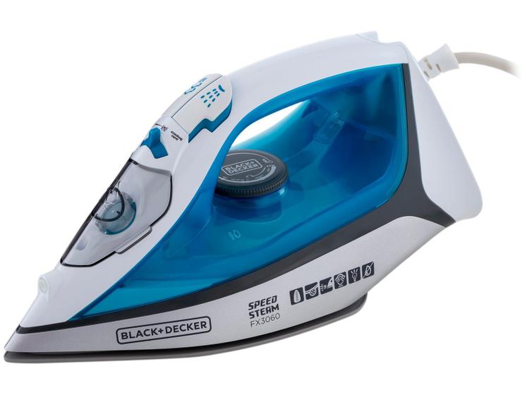 Ferro de Passar Roupa a Vapor e a Seco Black + Decker Speed…