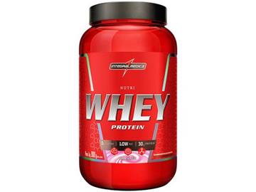 Nutri Whey Protein Integralmédica 900g Morango