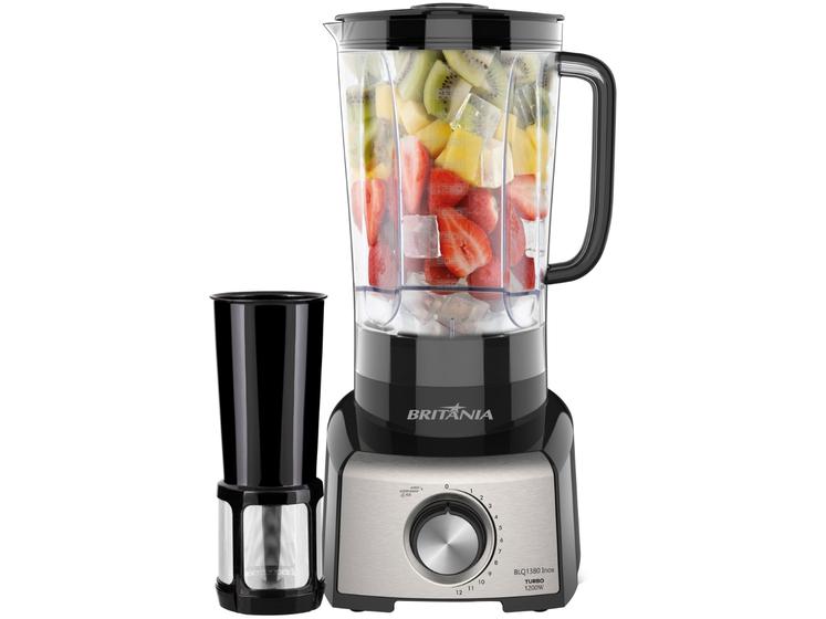 Liquidificador Britânia BLQ1380 com Filtro 12 Velocidades…