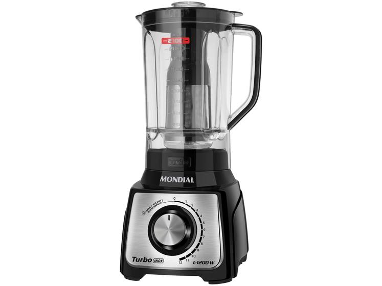 Liquidificador Mondial Turbo L-1200 BI com Filtro 12…