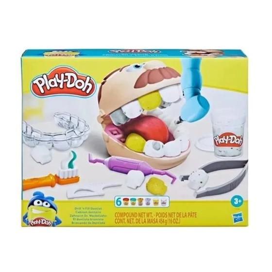 Massinha Play Doh Brincando De Dentista - Hasbro