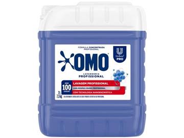 Omo Lava Roupas Líquido Profissional 7L
