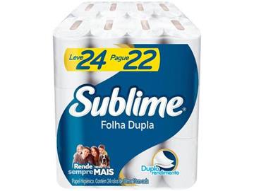 Papel Higiênico Folha Dupla Softys 24 Rolos 30m