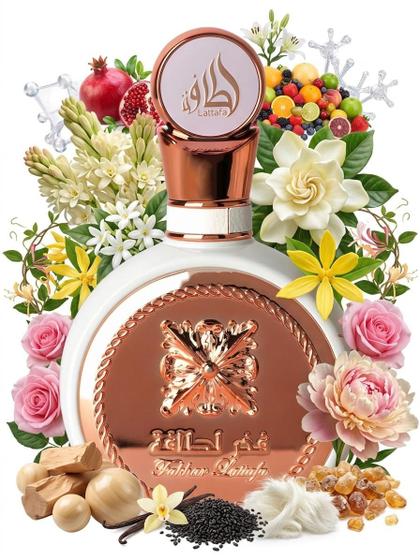 Perfume Árabe Feminino Fakhar Rose EDP 100ml Lattafa…