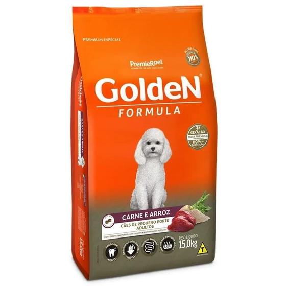 Ração pra Cães Adultos de Raças Pequenas Golden Formula…