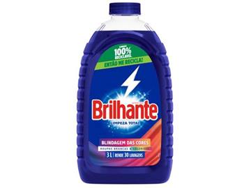 Sabão Líquido Brilhante Limpeza Total 3L