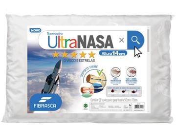 Travesseiro NASA Fibrasca Viscoelástico Dupla Face