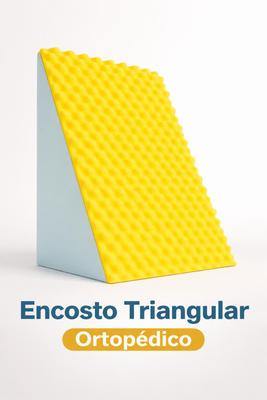 Travesseiro Triangular Ortopédico Encosto 65x45
