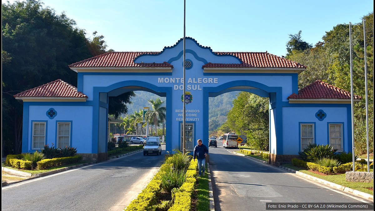 Ponto central de Monte Alegre do Sul