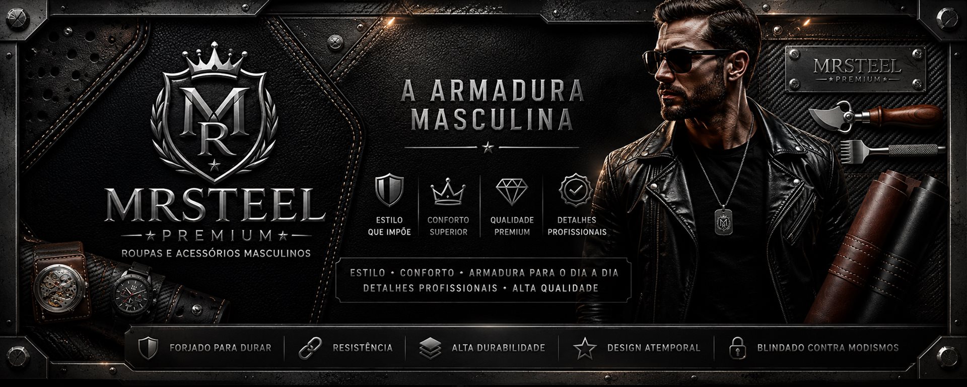 MR STEEL — Roupas e Acessórios Masculinos Premium