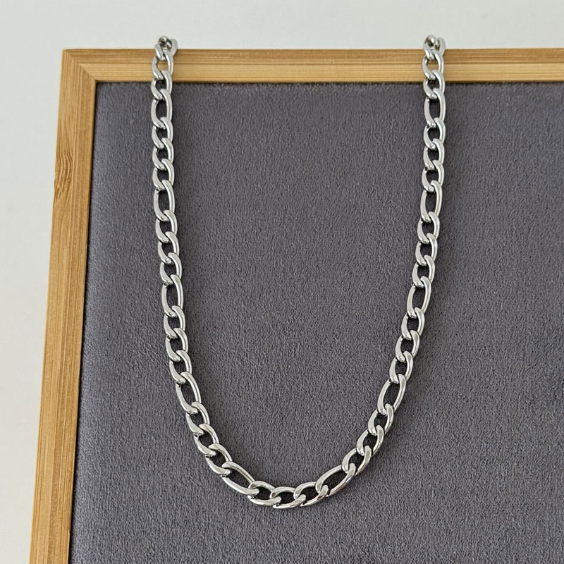 Corrente Groumet 3x1 em Aço Inox 316L — 60cm