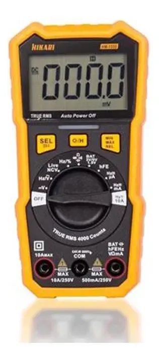 Multímetro Digital Hikari HM-1550 — True RMS