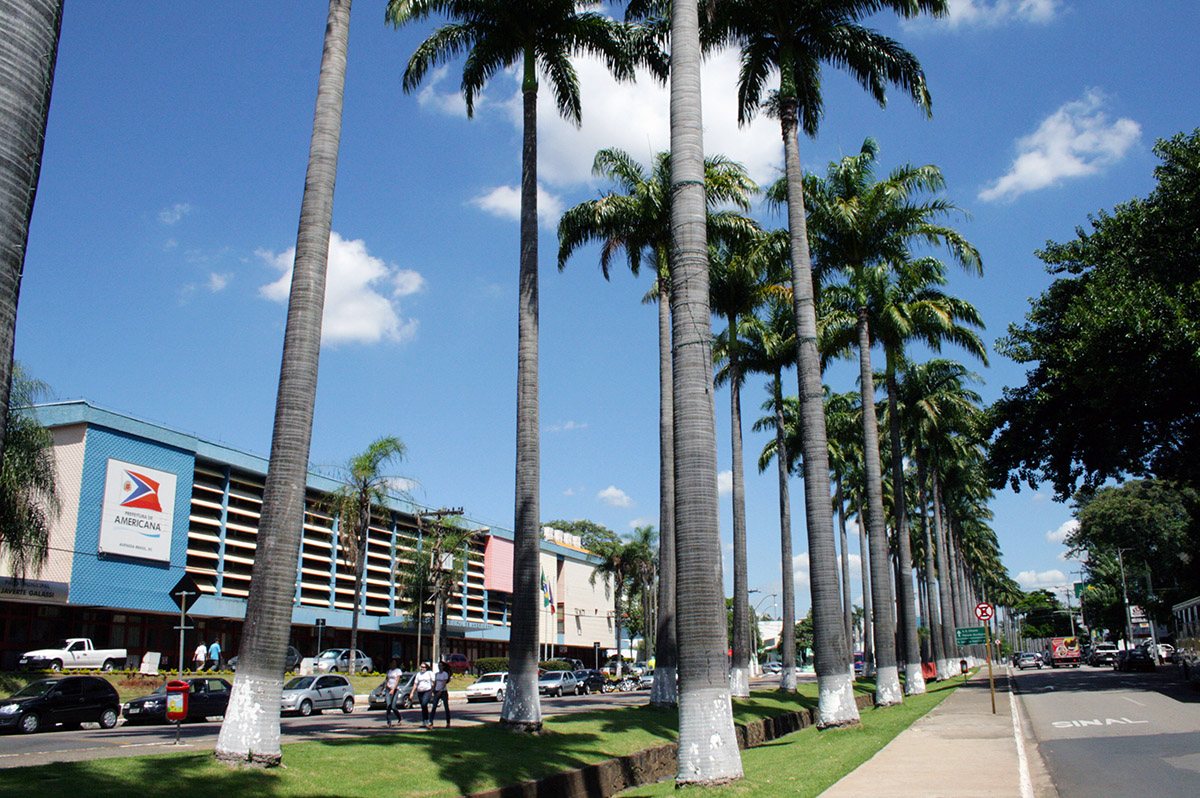 Avenida Brasil, em Americana