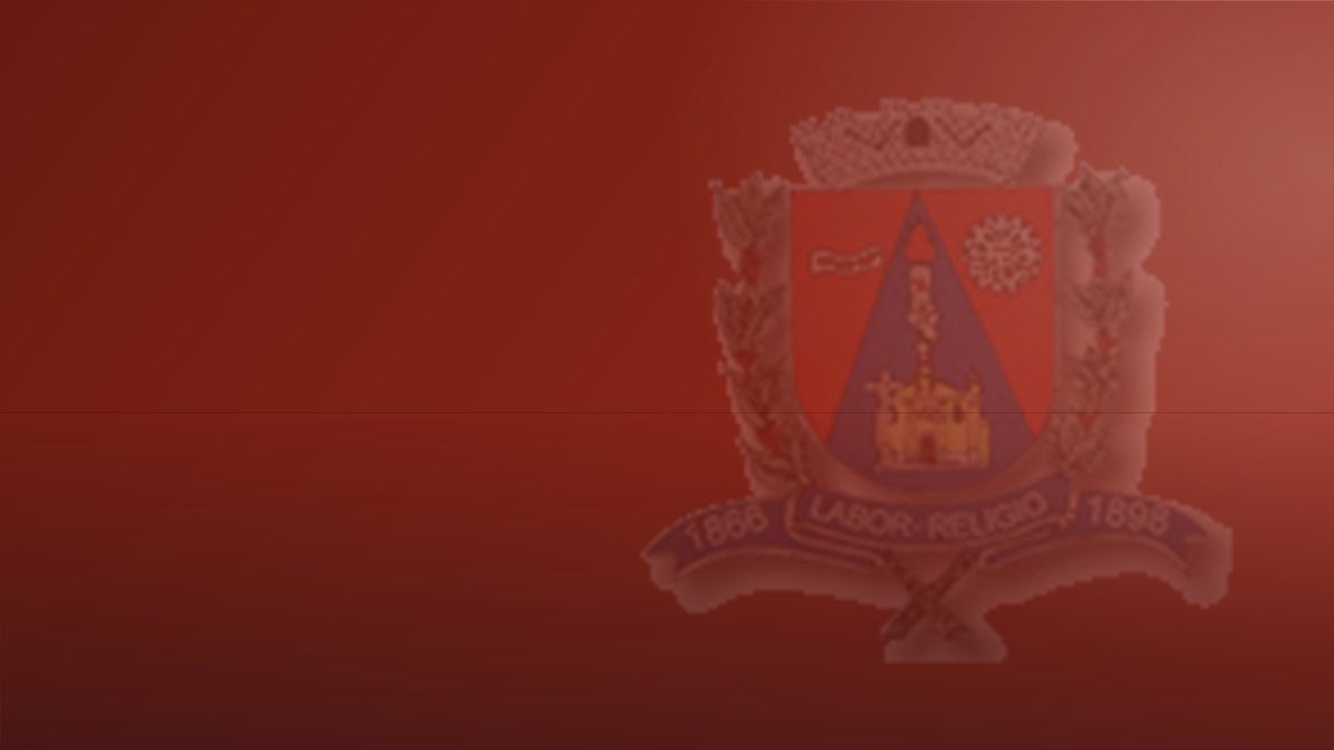 Capa institucional de Tambaú, nas cores do brasão